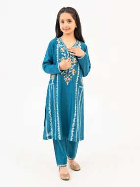 2 Piece Lawn Suit-Embroidered