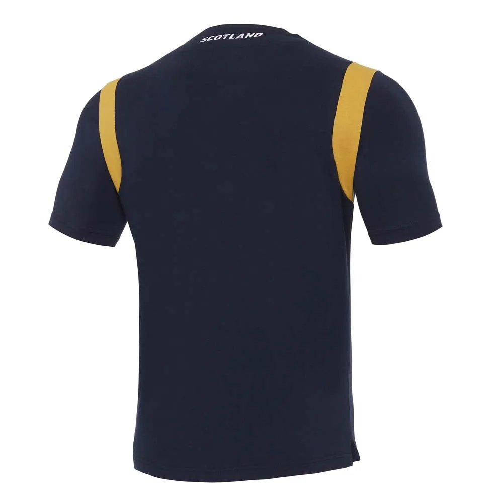 2020-2021 Scotland Official Travel Polycotton Shirt (Navy)