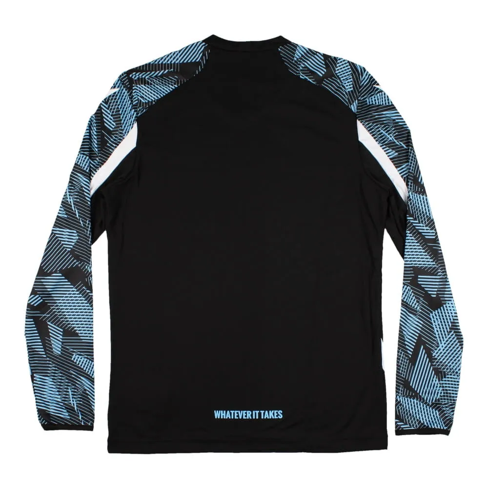 2022-2023 Glasgow Warriors LS Poly Gym T-Shirt (Black)