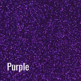 20" Purple Siser Glitter Heat Transfer Vinyl (HTV)