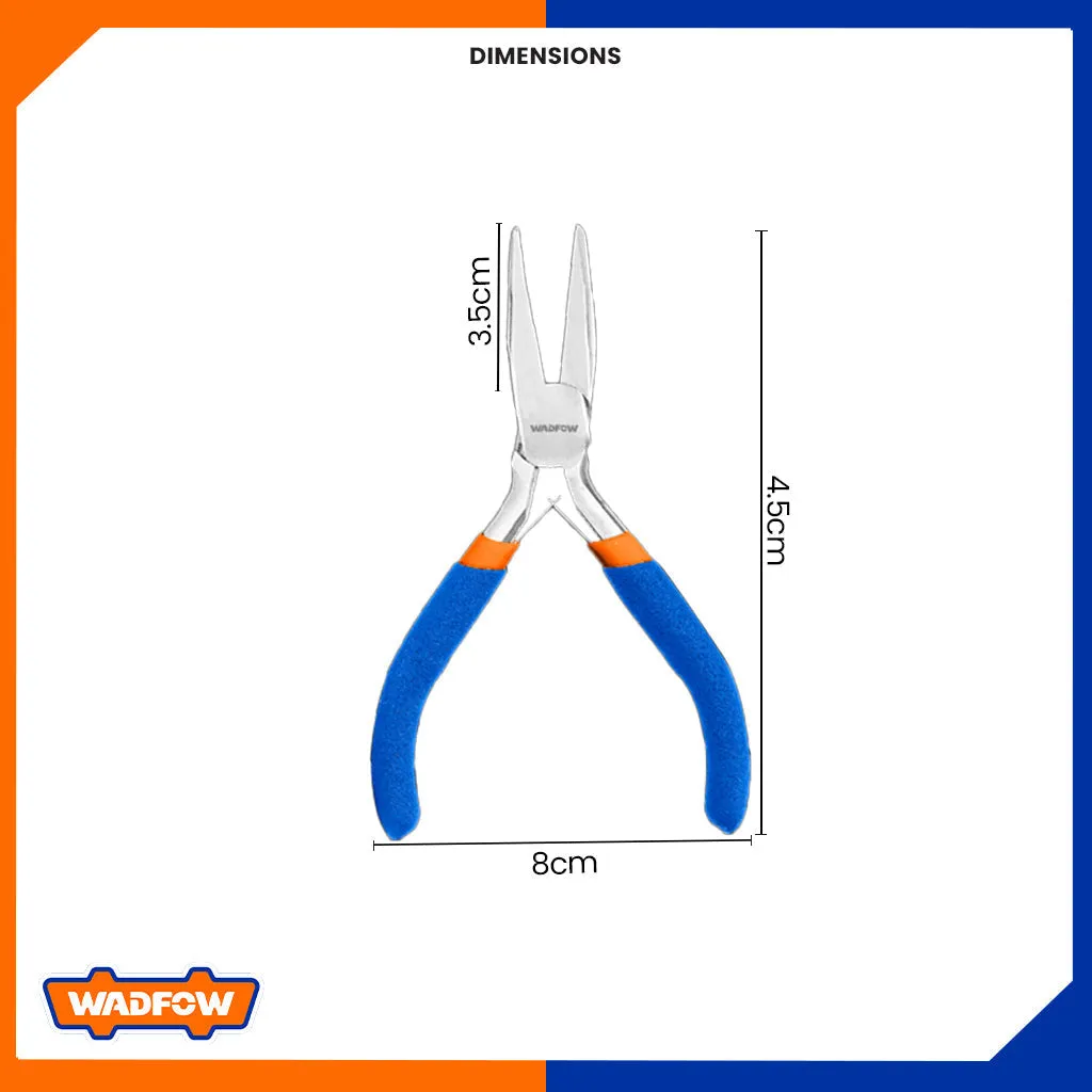 4.5"/115mm Mini Bent Nose Pliers