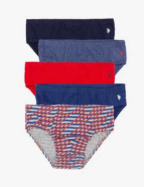 5 PACK LOWRISE BRIEFS