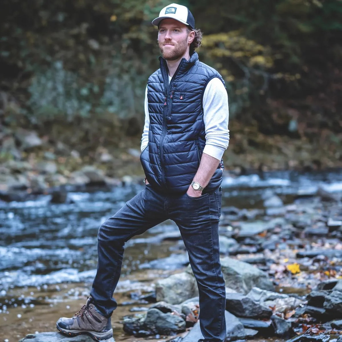 ActionHeat 5V Men's Insulated Puffer Battery Heated Vest
