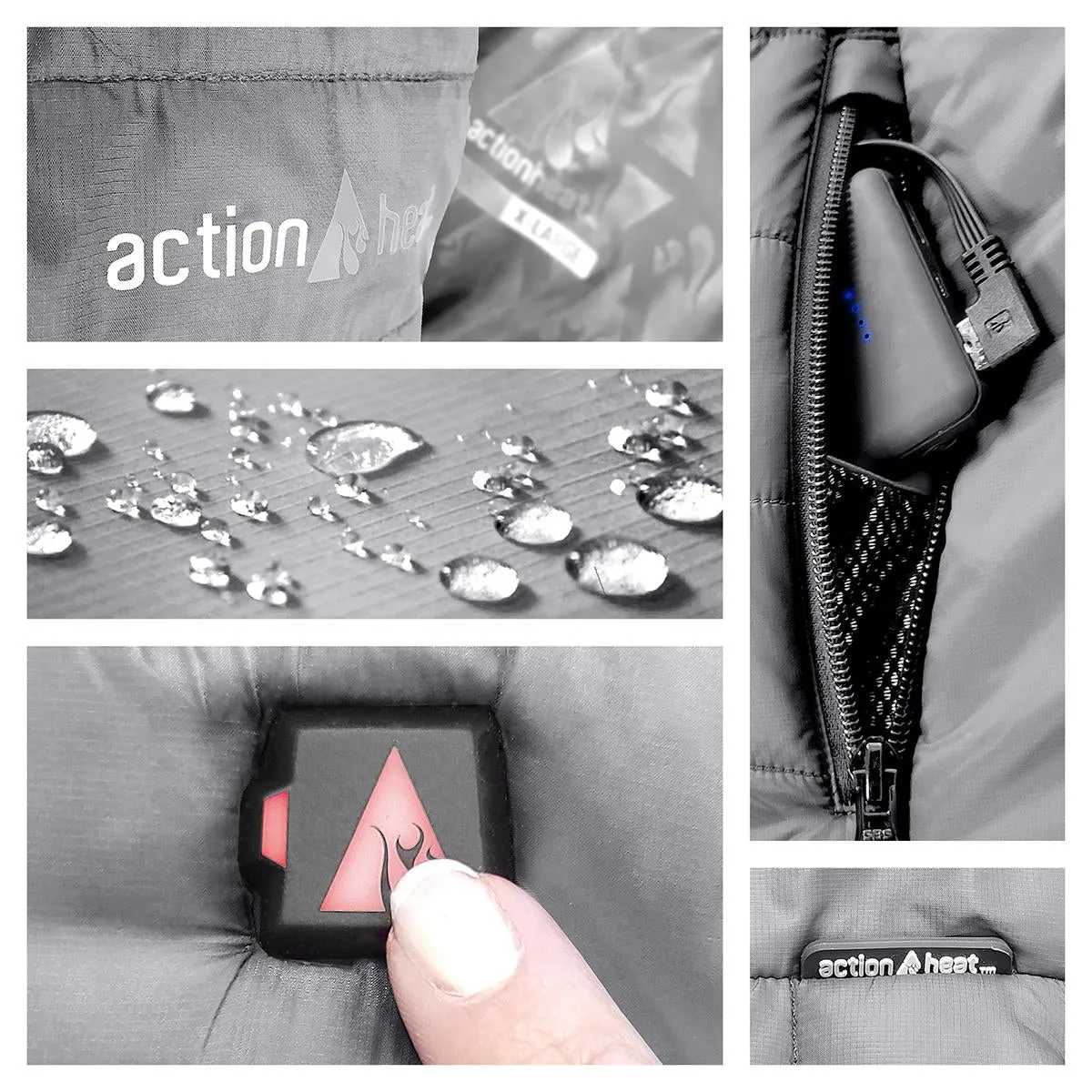 ActionHeat 5V Women's Battery Heated Insulated Puffer Vest