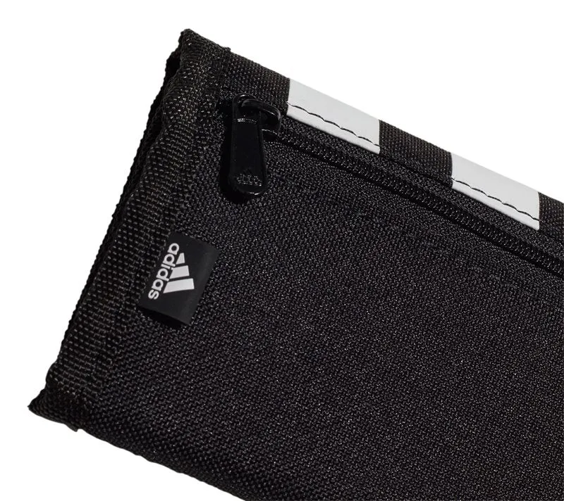 adidas 3 Stripe Wallet - Black/White