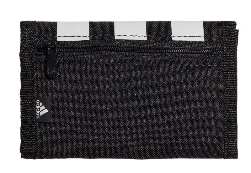 adidas 3 Stripe Wallet - Black/White