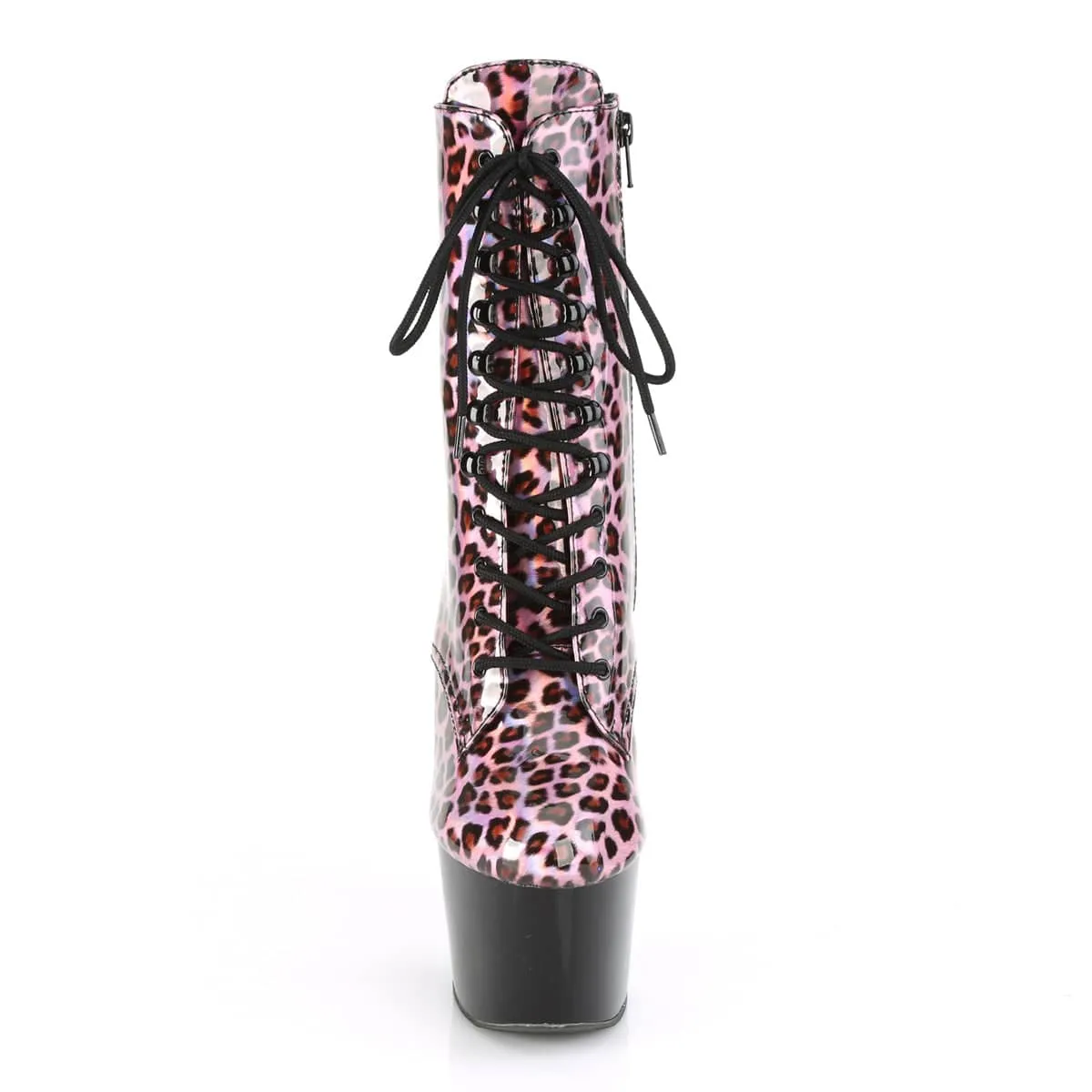 ADORE-1020LP Black & Multi Colour Calf High Boots