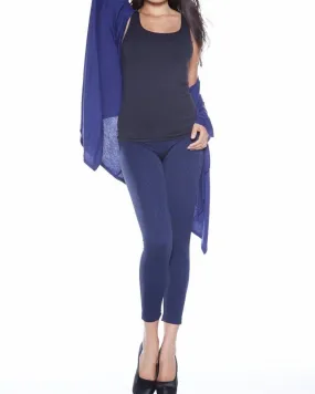 Ahh Comfort Legging in Blue/Navy Python | Blue/Navy Python