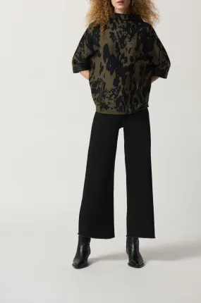Animal Print Boxy Top