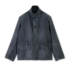 Applied Art Forms - BM1-4 Chore Jacket Washed - (Charcoal)