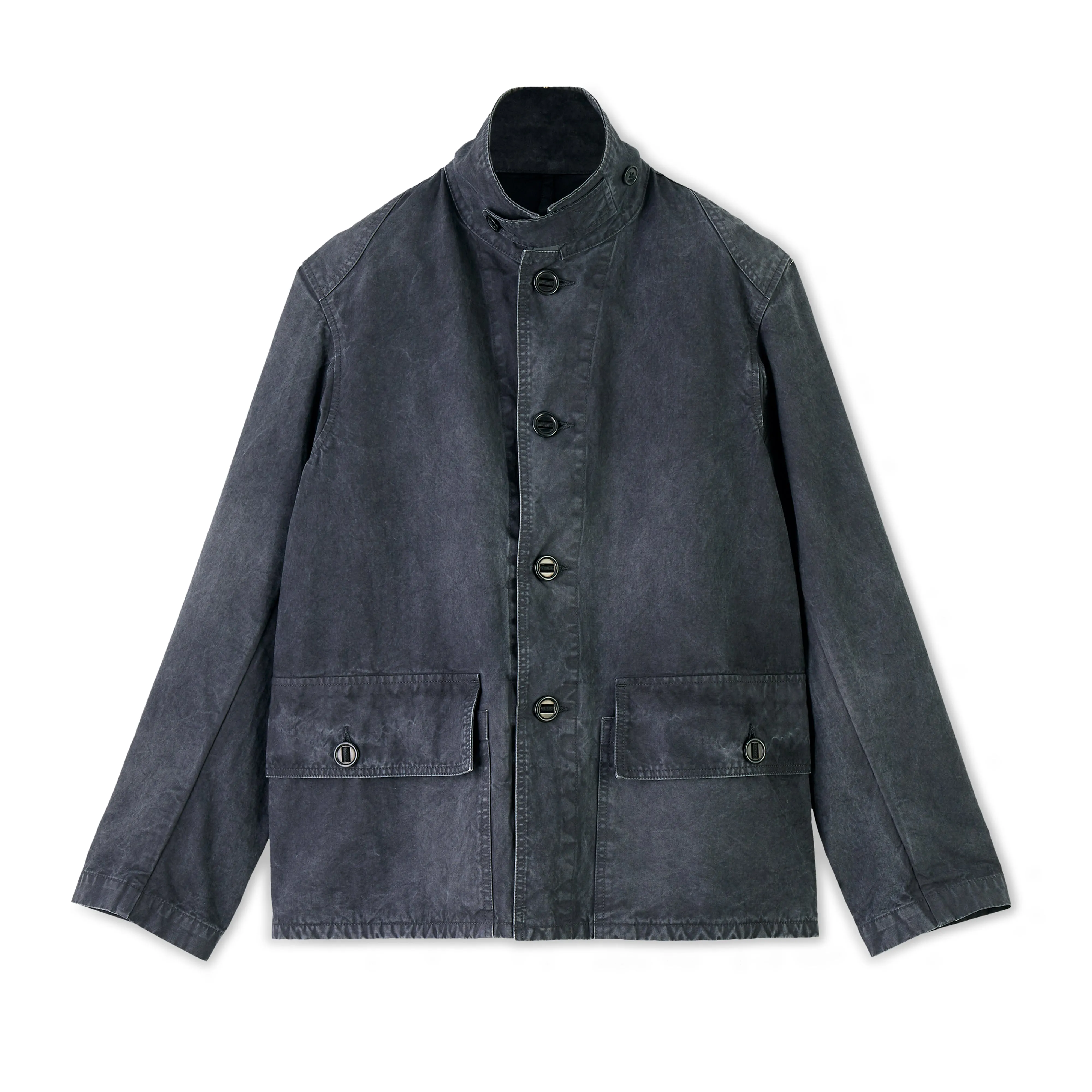 Applied Art Forms - BM1-4 Chore Jacket Washed - (Charcoal)