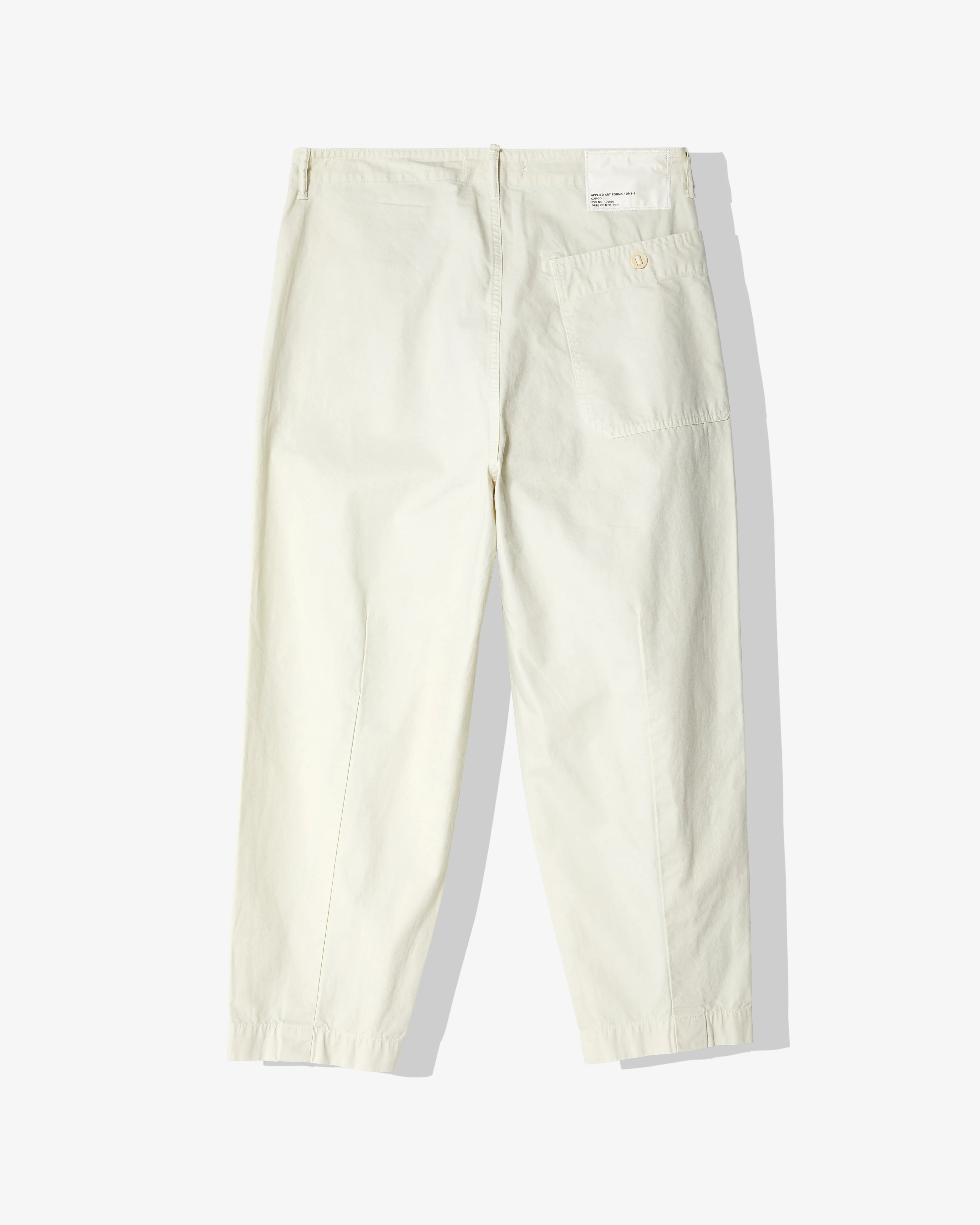 Applied Art Forms - Men's Japanese Cargo - (Cold Ecru)