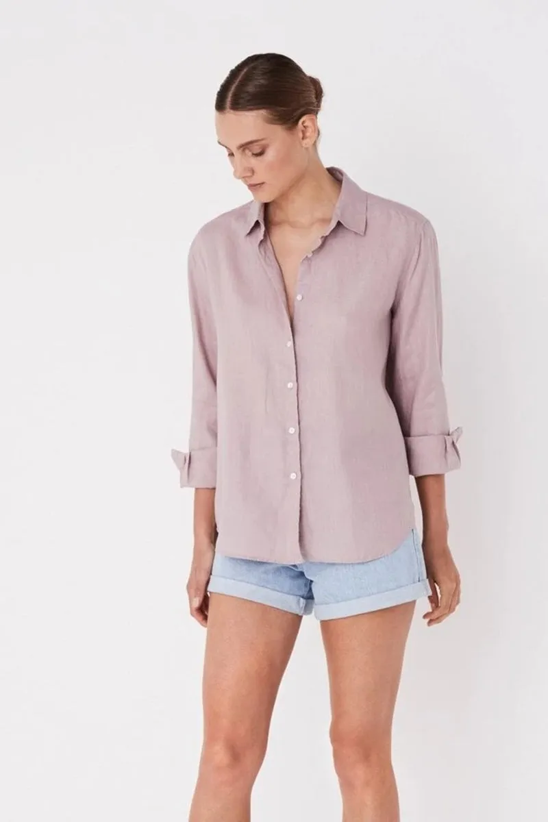 Assembly Label - Xander Long Sleeve Shirt - Fawn