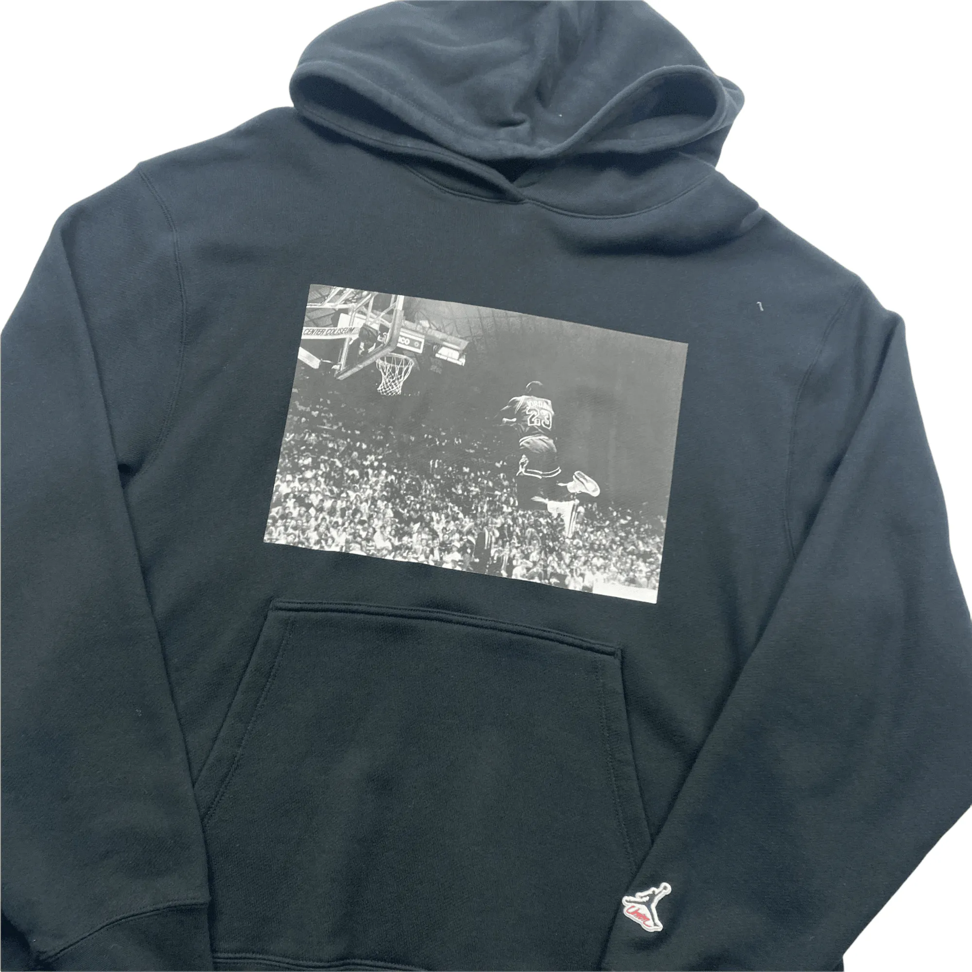 Black Air Jordan x Union Flying High Hoodie - Extra Large