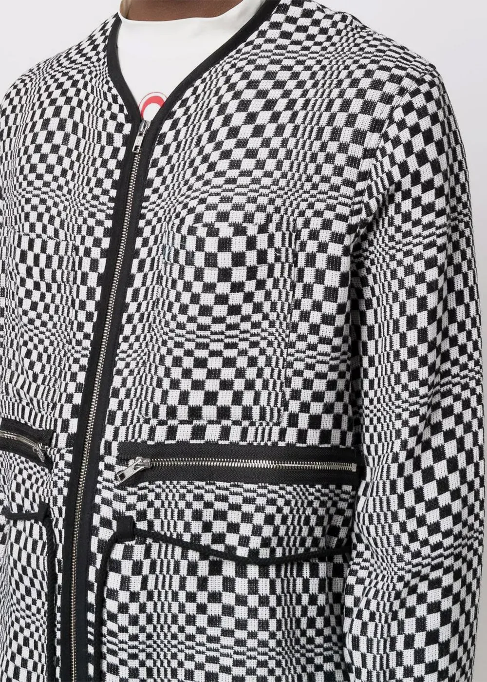 Black & White Flight Jacket