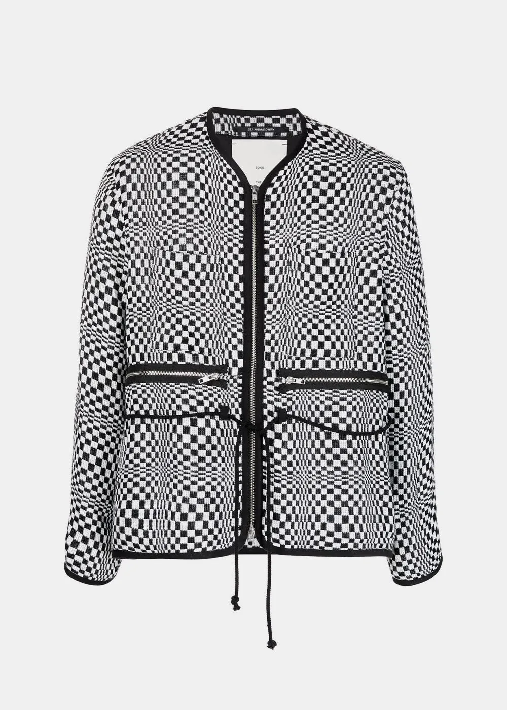Black & White Flight Jacket
