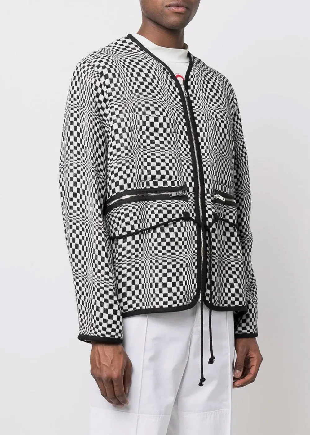 Black & White Flight Jacket
