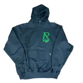 Black   Green Represent London Staff Hoodie - Extra Large
