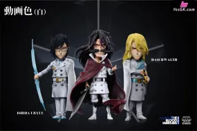 Bleach Star Cross #19 A Uryu Ishida & B Jugram Haschwalth Statue - YZ Studio [Pre-Order]