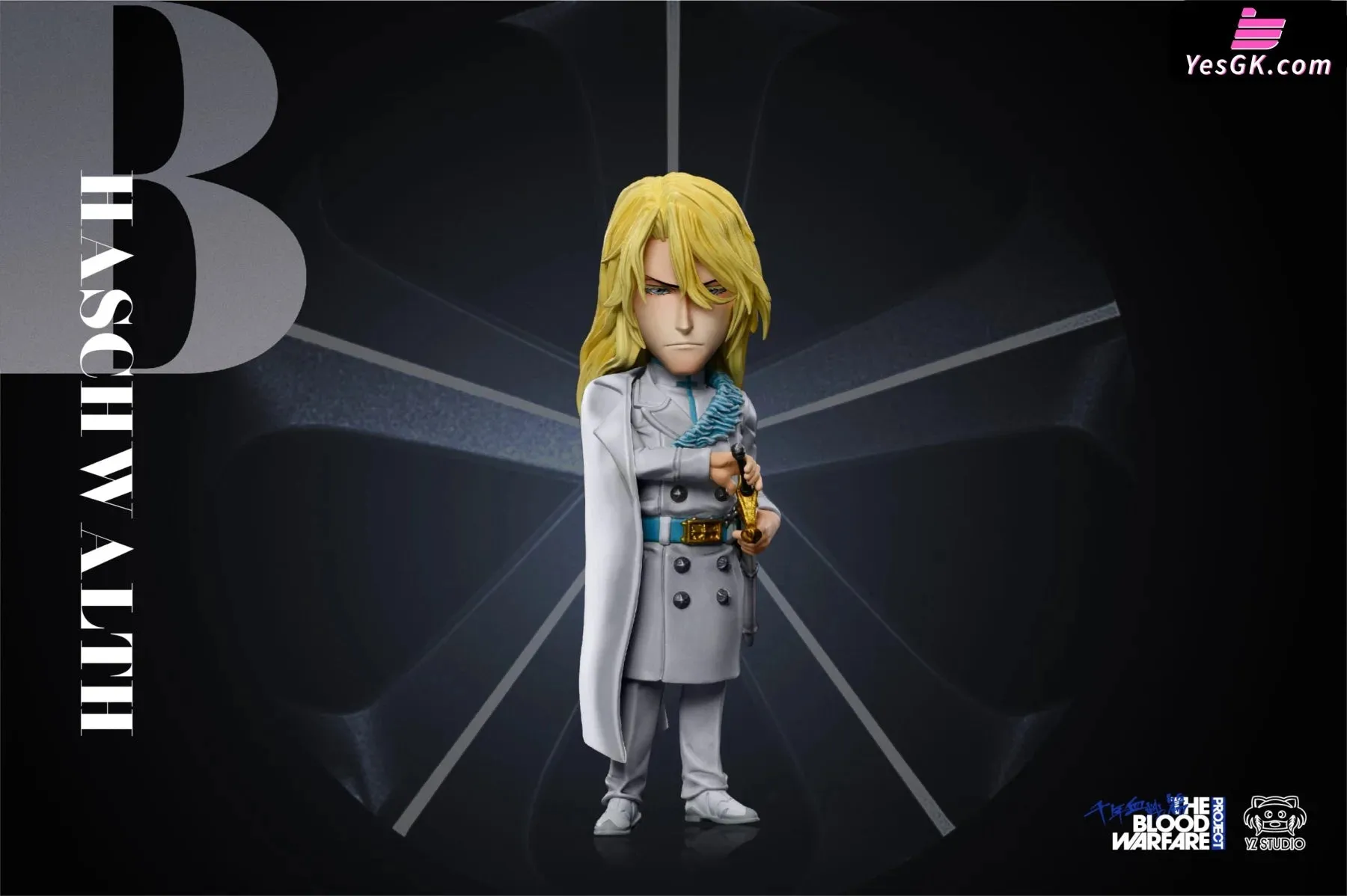 Bleach Star Cross #19 A Uryu Ishida & B Jugram Haschwalth Statue - YZ Studio [Pre-Order]