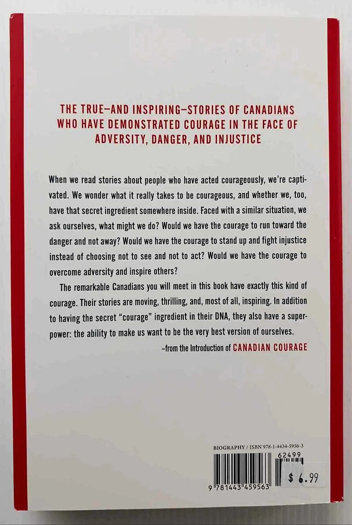 CANADIAN COURAGE - Linda Pruessen