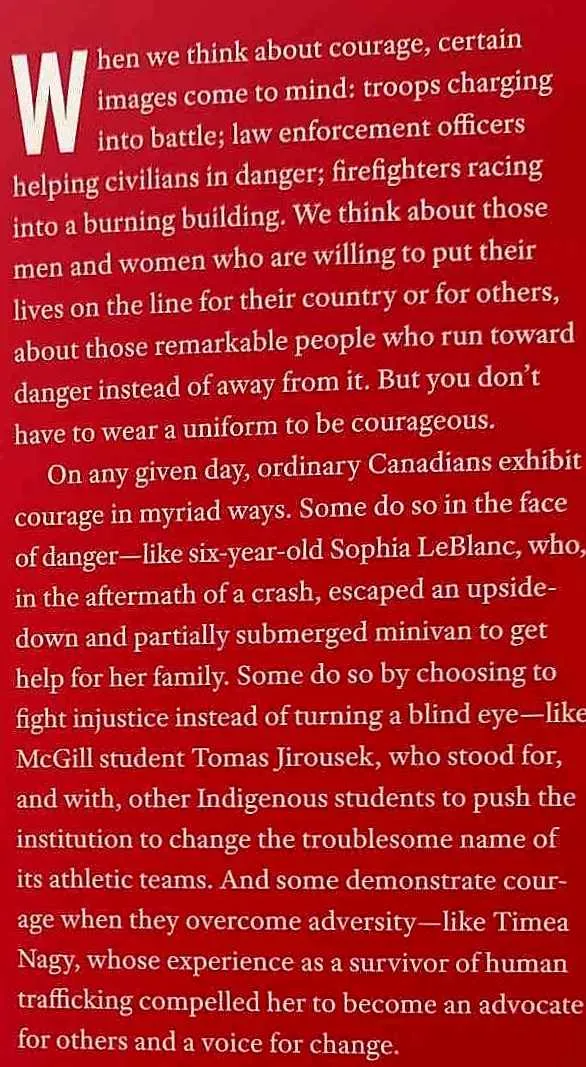 CANADIAN COURAGE - Linda Pruessen