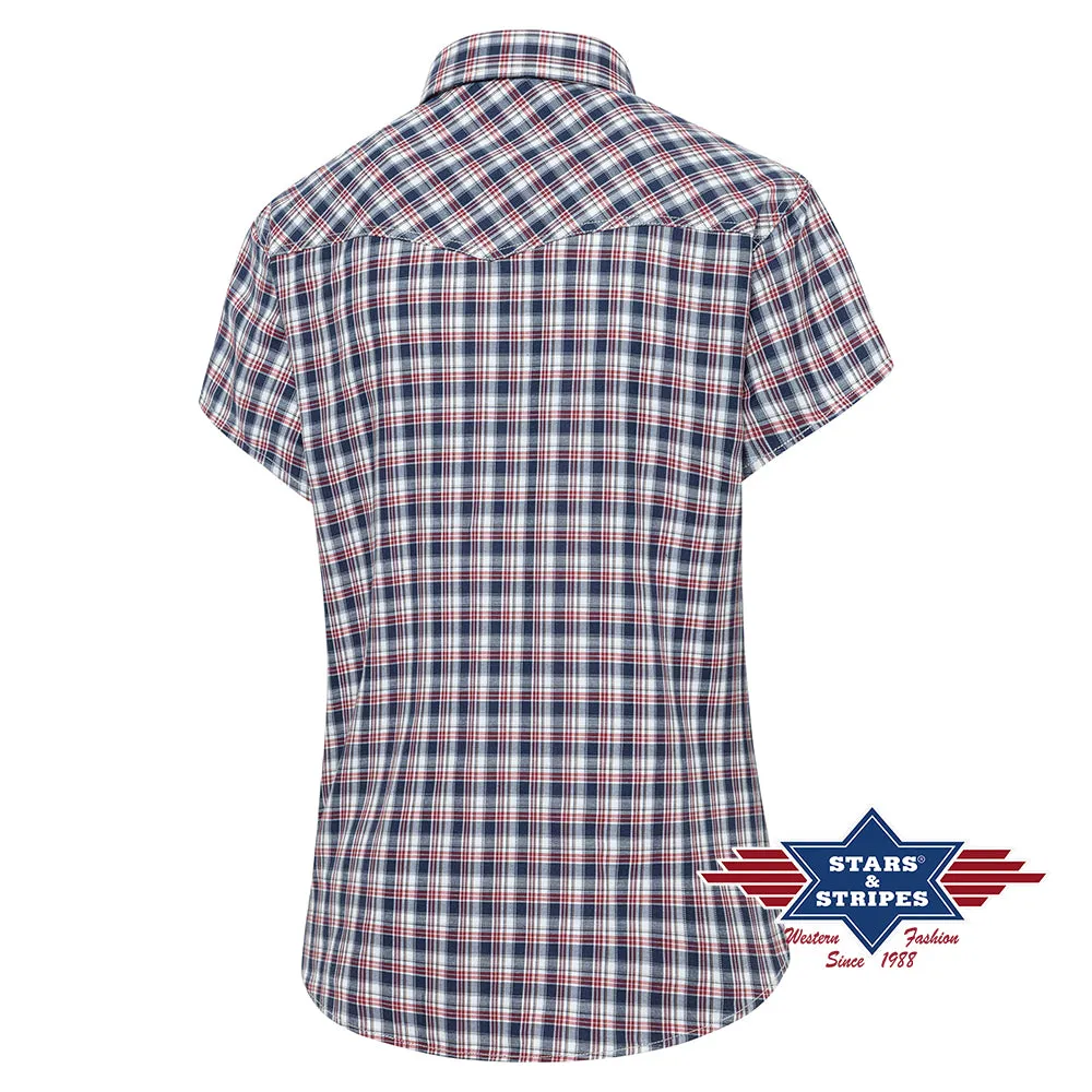 Caroline Ladies Western Blouse