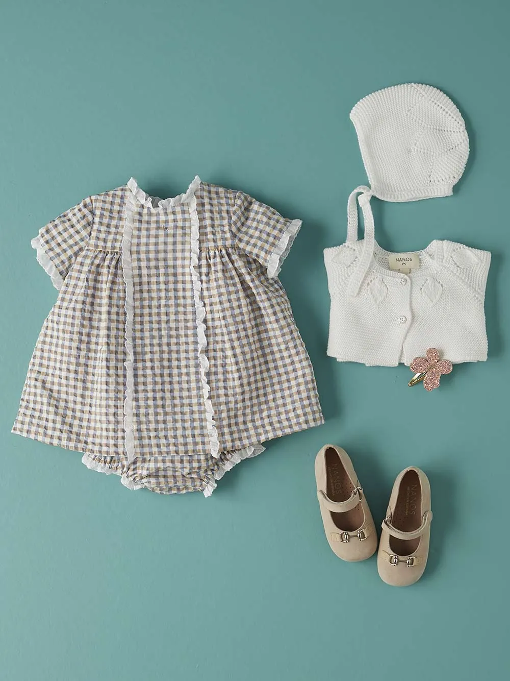 Checked Dress