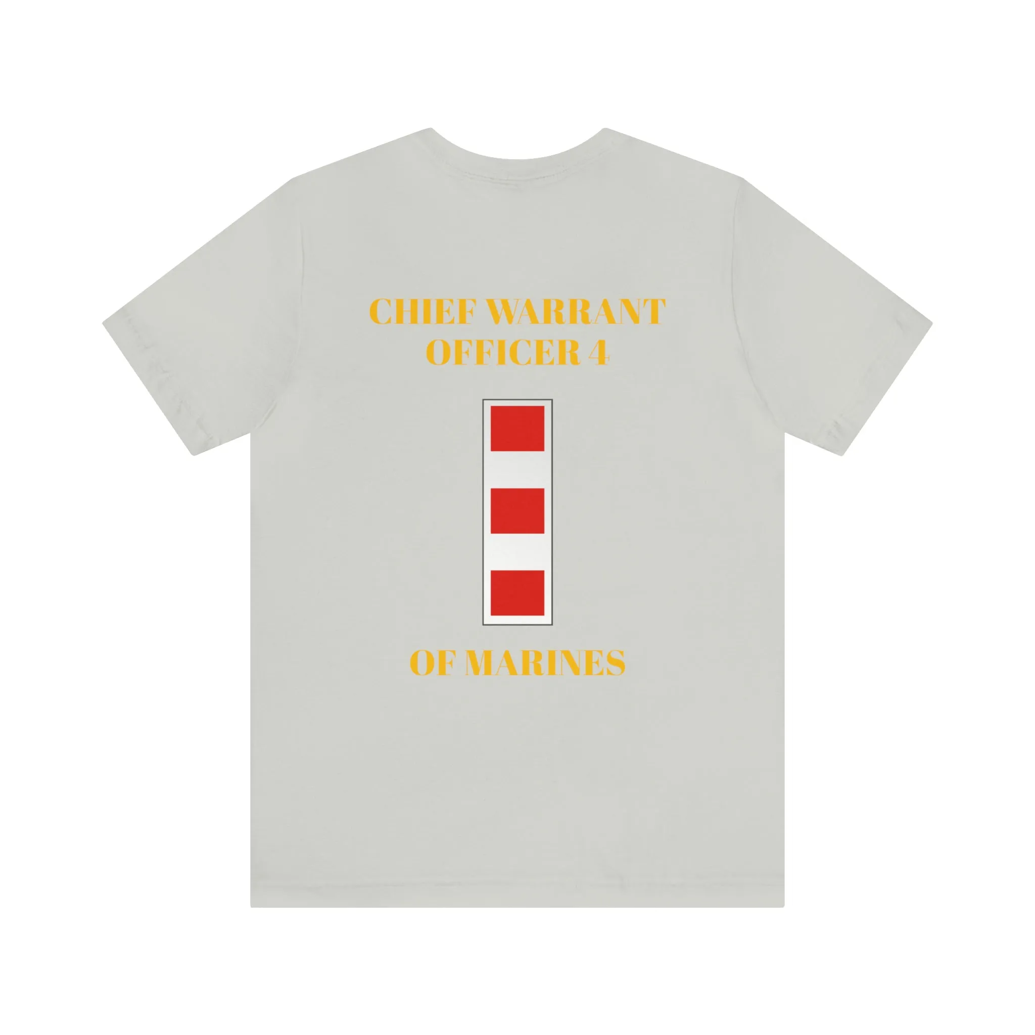 Chief Warrant Officer 4 of Marines Jersey Short Sleeve Tee