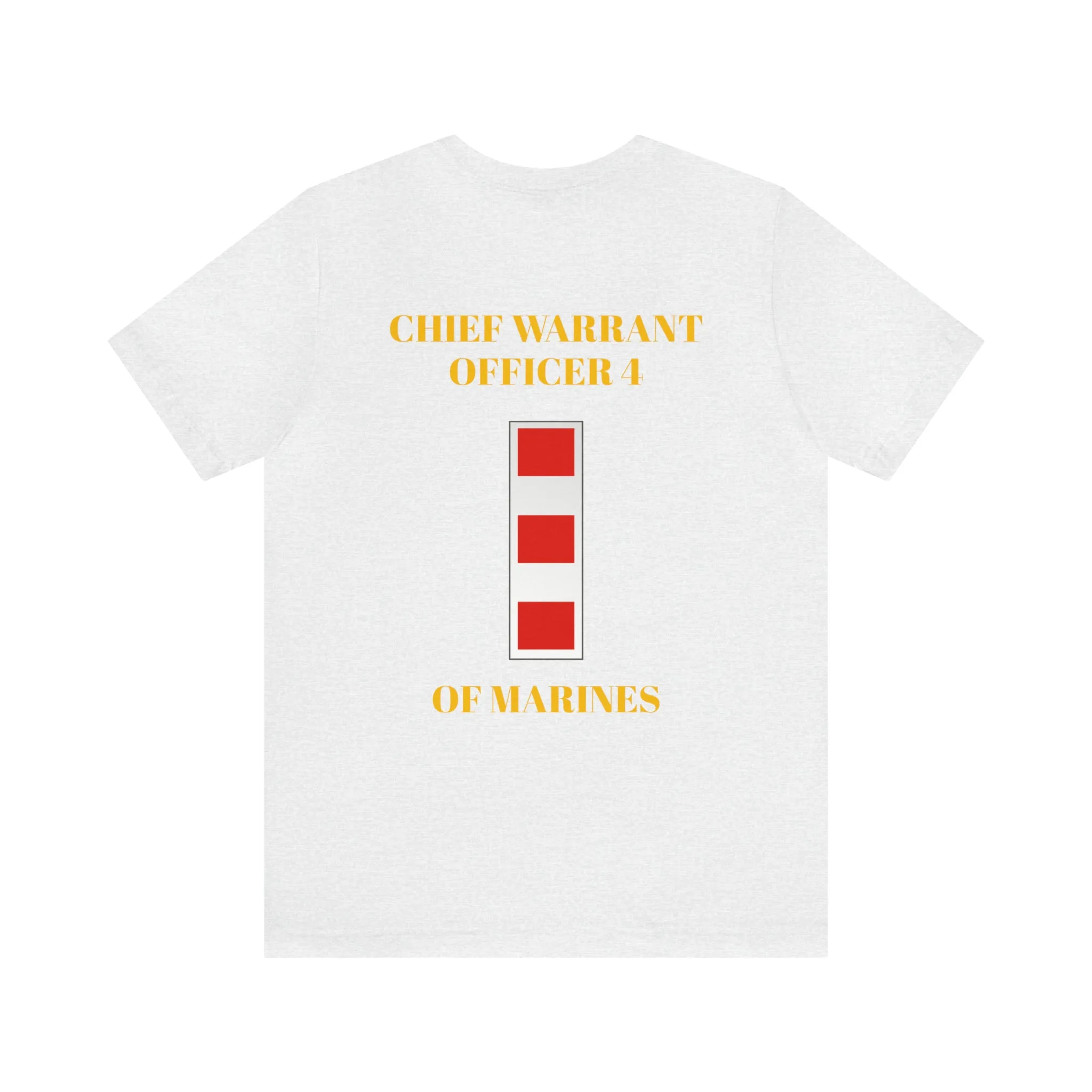 Chief Warrant Officer 4 of Marines Jersey Short Sleeve Tee