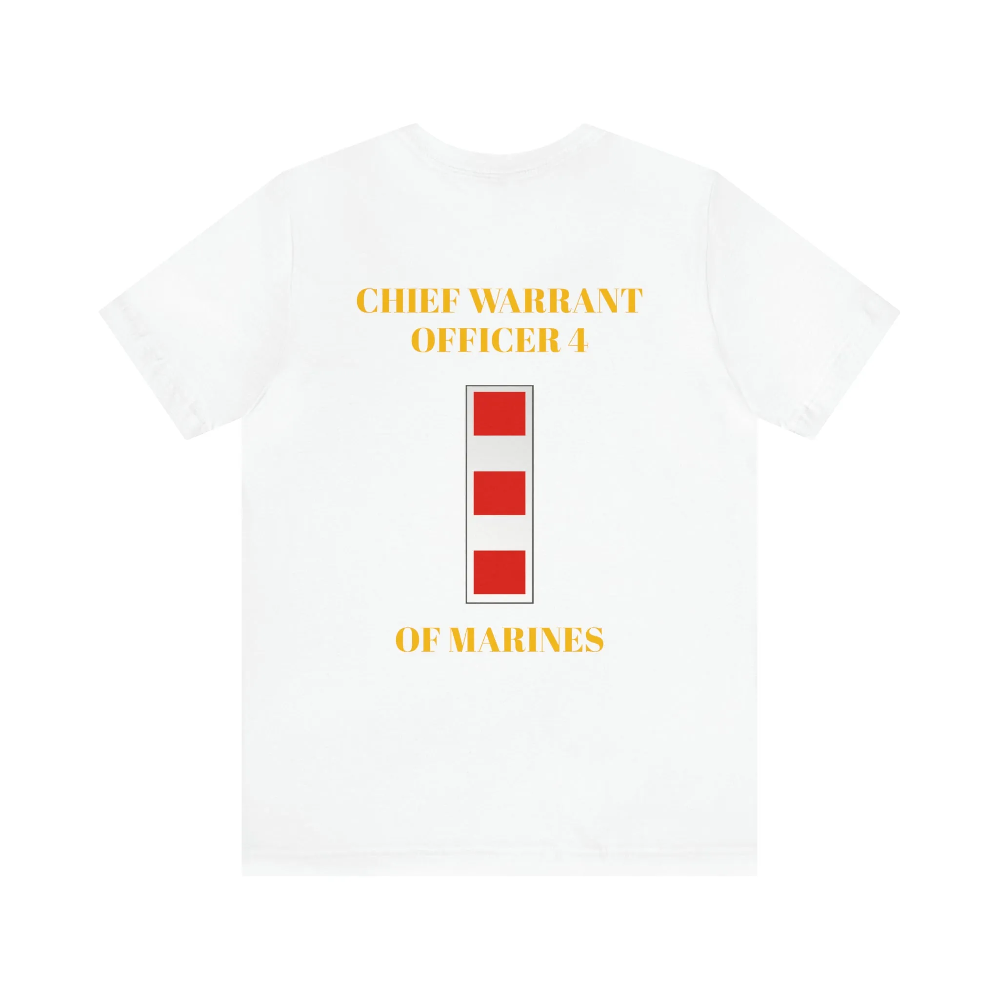 Chief Warrant Officer 4 of Marines Jersey Short Sleeve Tee