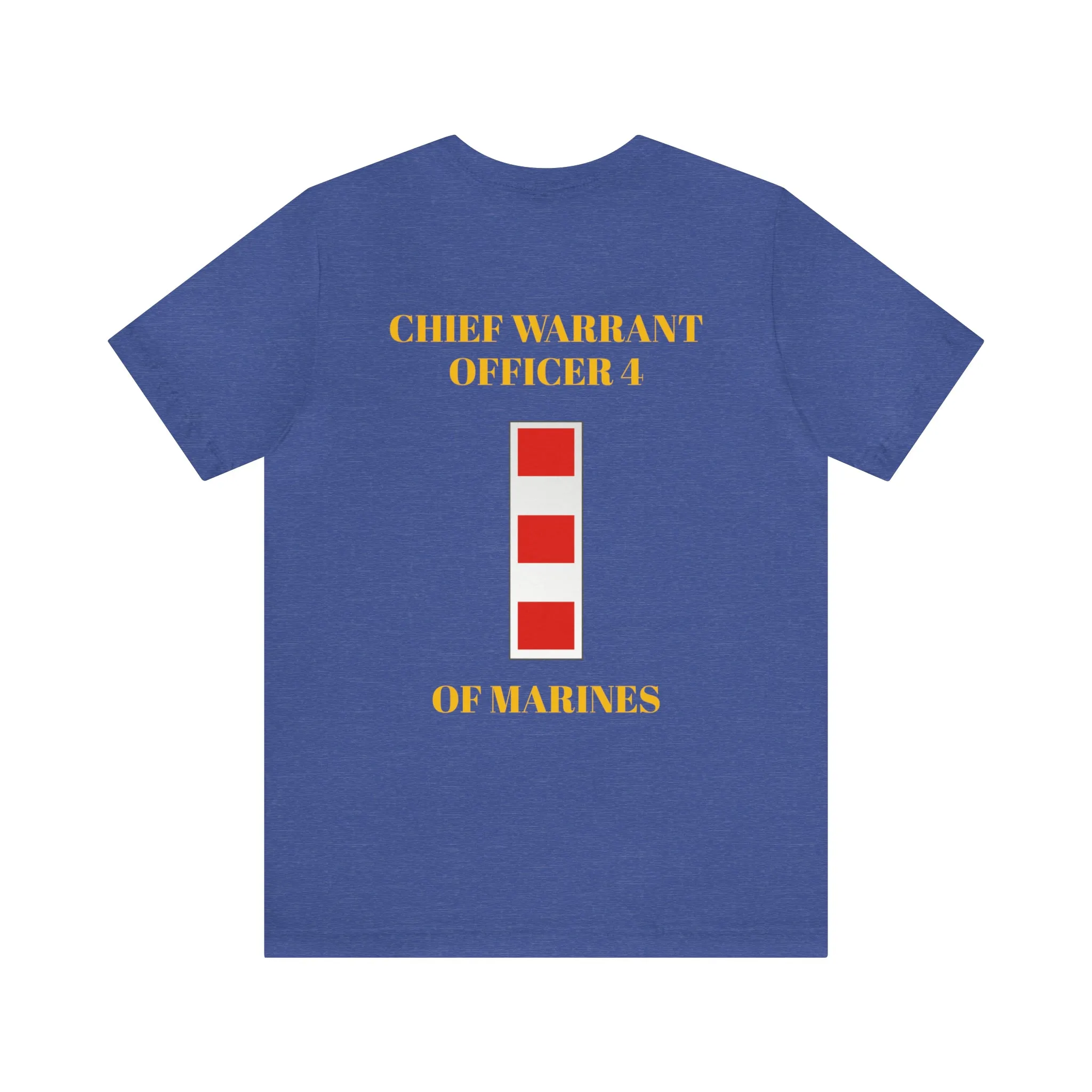 Chief Warrant Officer 4 of Marines Jersey Short Sleeve Tee