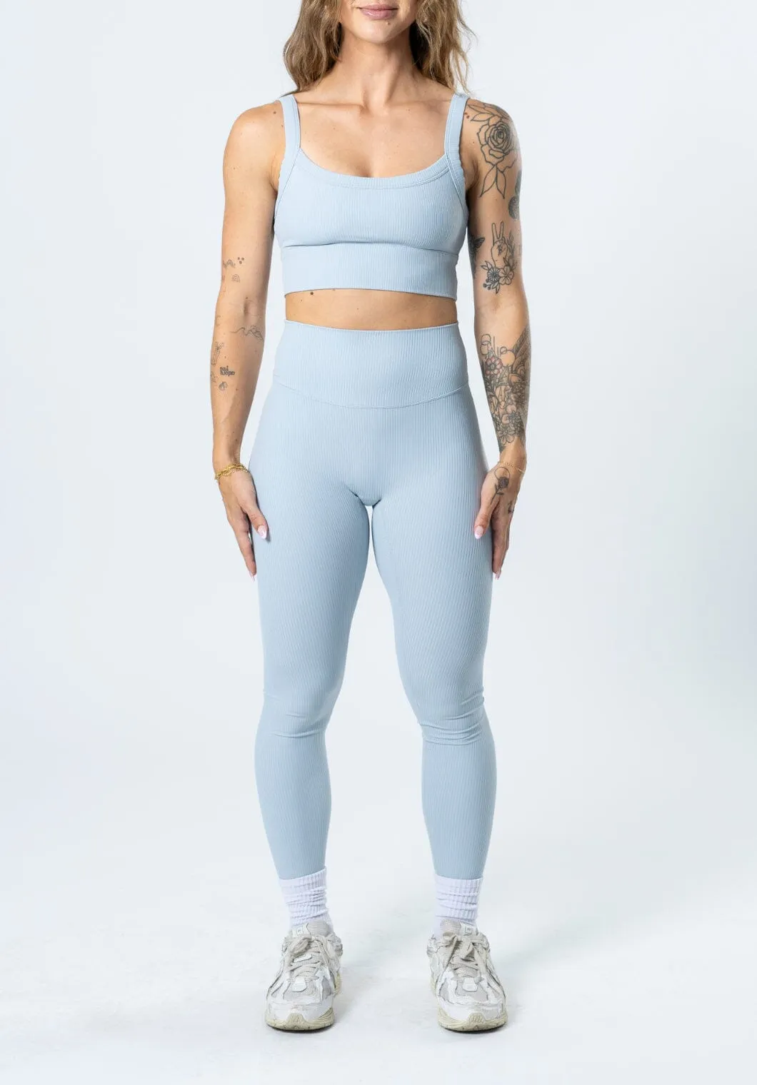 CloudRib™ Original Sculptseam™ Legging Pearl Blue