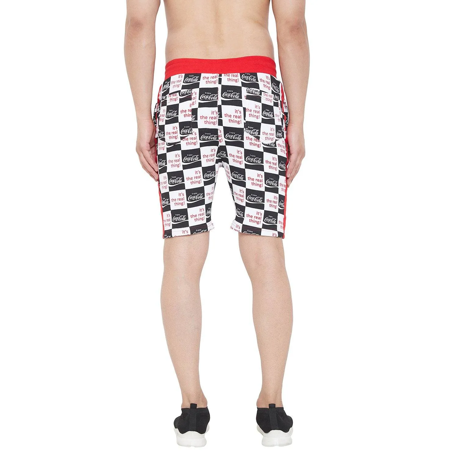 Cocacola Checkered Taped Shorts