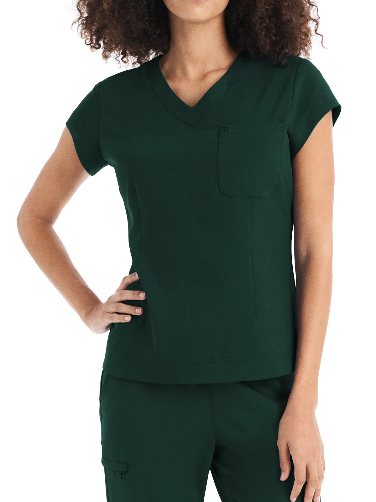 Crft - Women's 1-Pocket V-Neck Top
