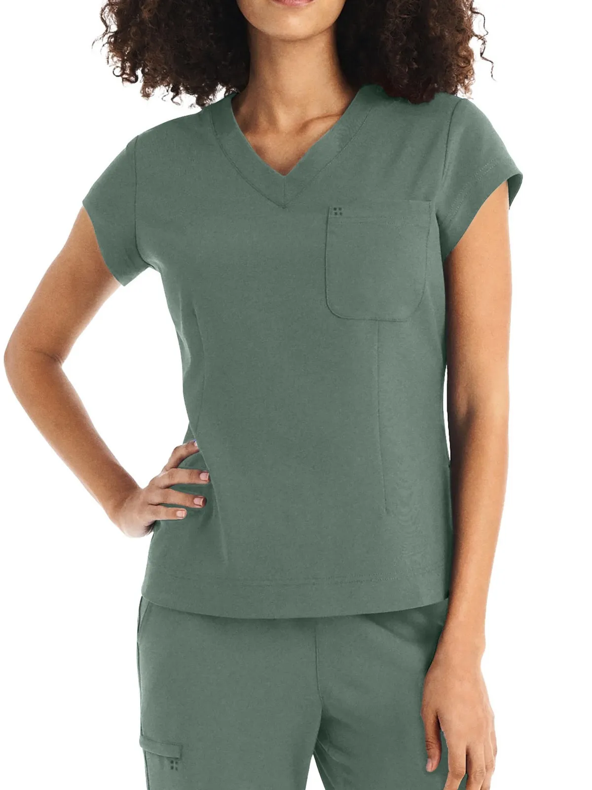 Crft - Women's 1-Pocket V-Neck Top