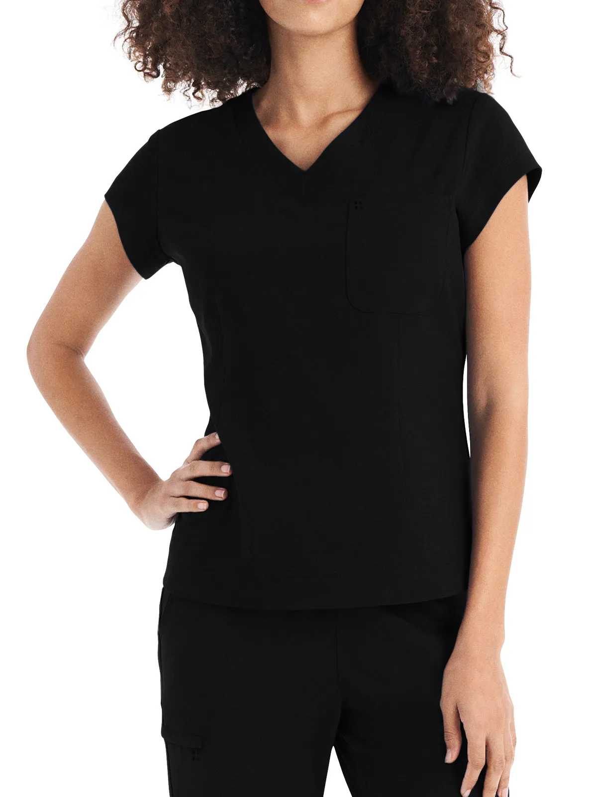 Crft - Women's 1-Pocket V-Neck Top