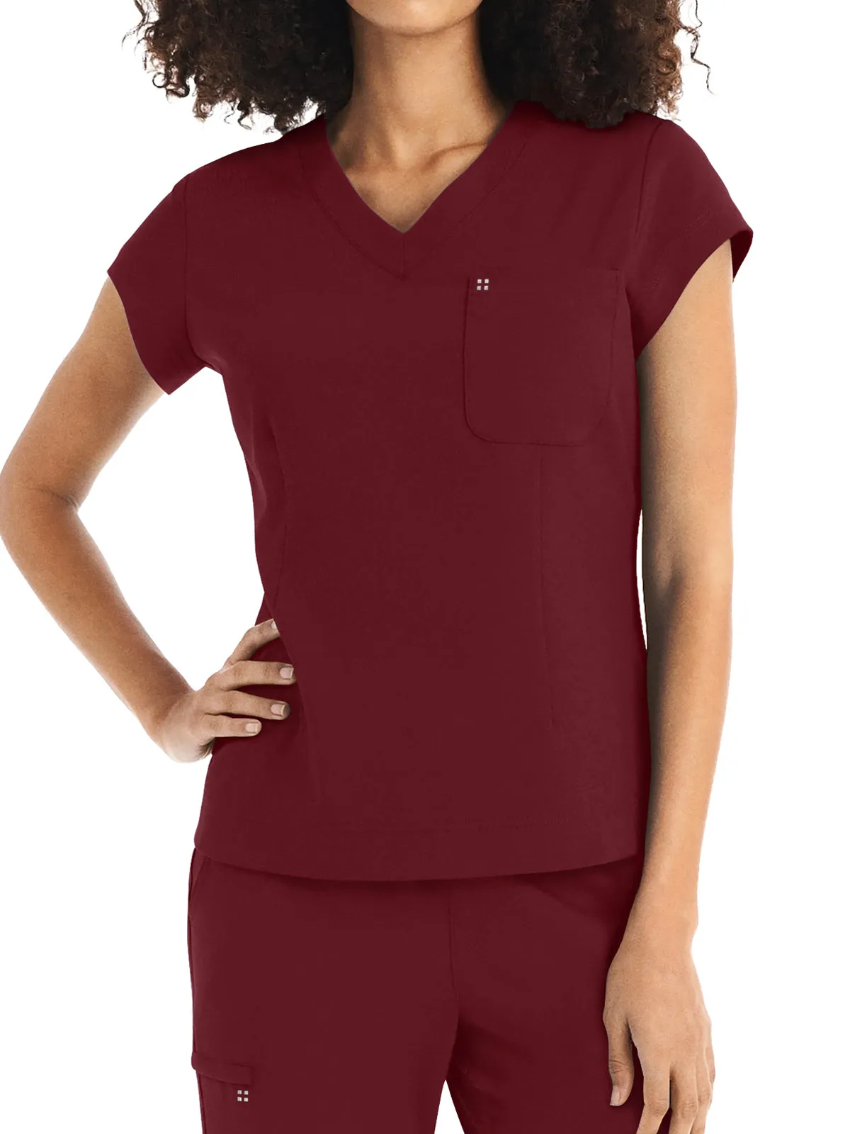 Crft - Women's 1-Pocket V-Neck Top