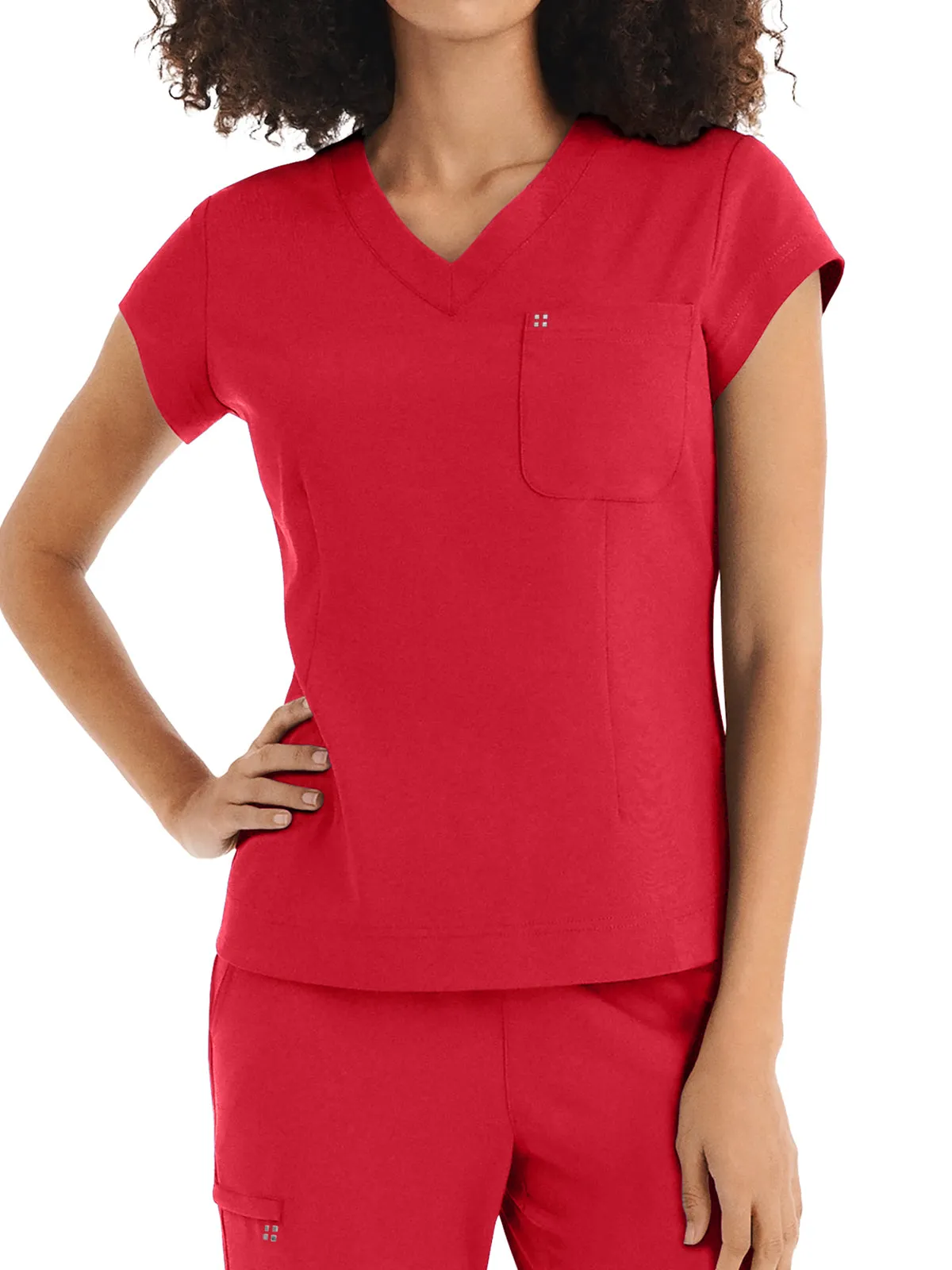Crft - Women's 1-Pocket V-Neck Top