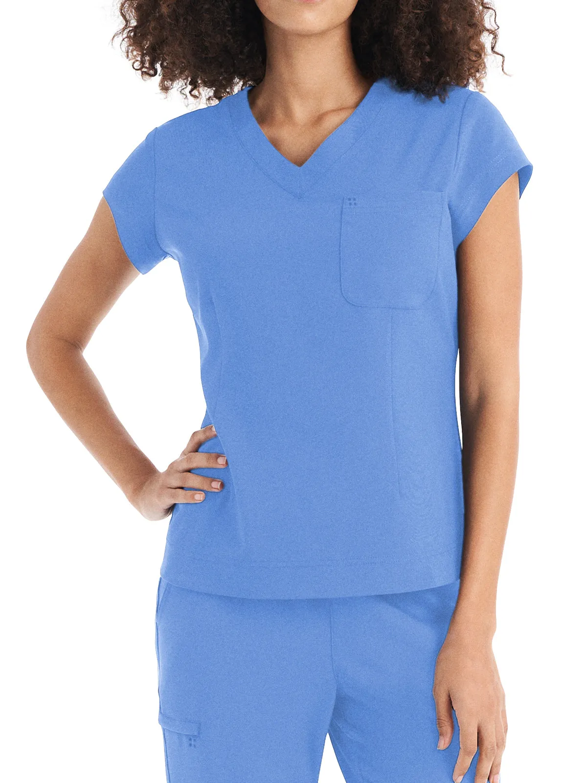 Crft - Women's 1-Pocket V-Neck Top