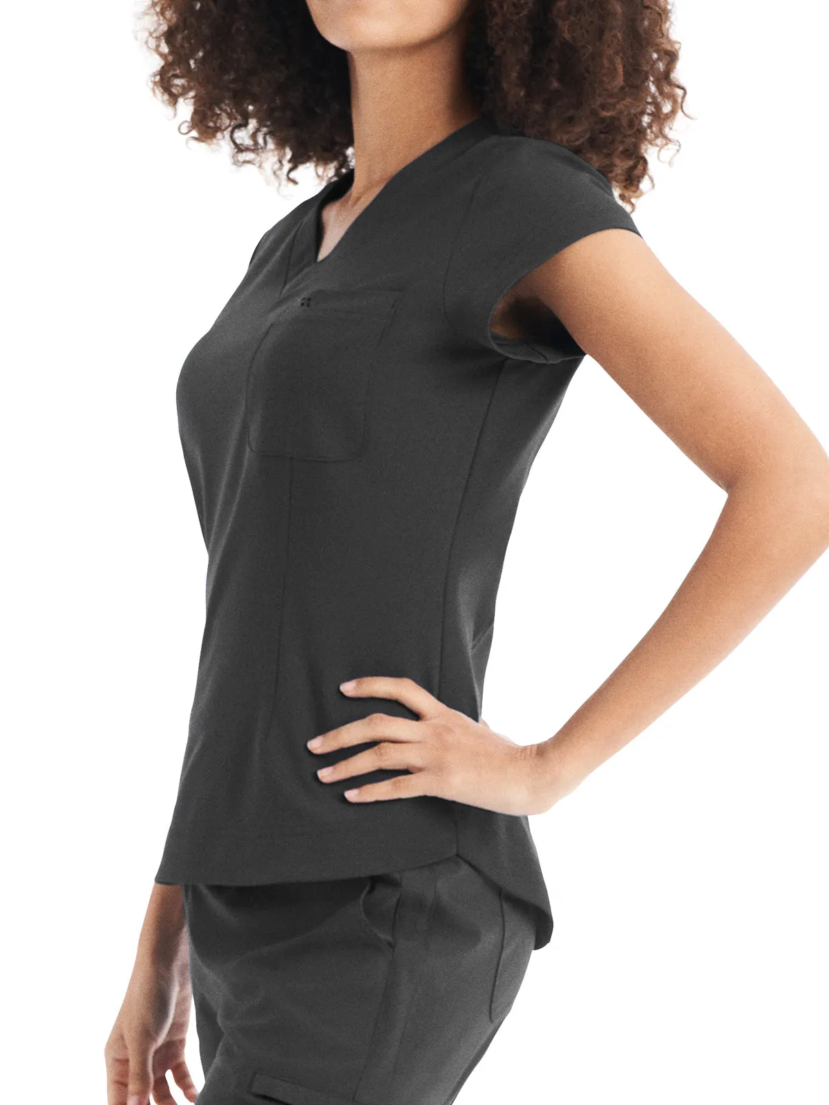 Crft - Women's 1-Pocket V-Neck Top