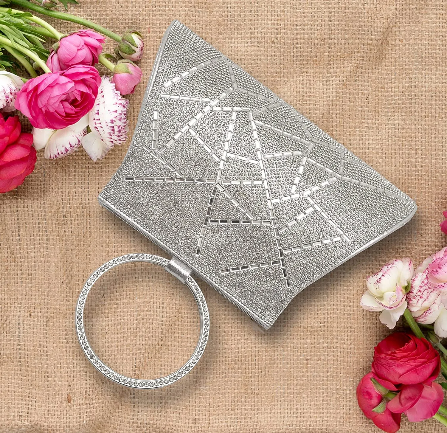 Crystal Clutch Purses