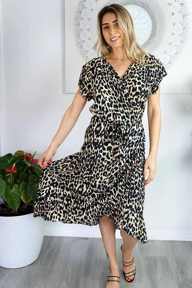 Cupid Dress "Leopard"