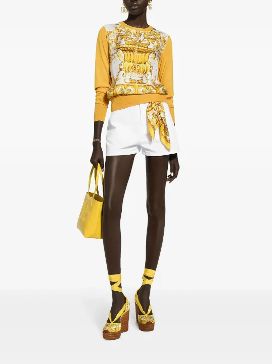 Dolce & Gabbana Denim cotton shorts