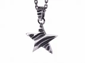 Drape Cut Star Pendant