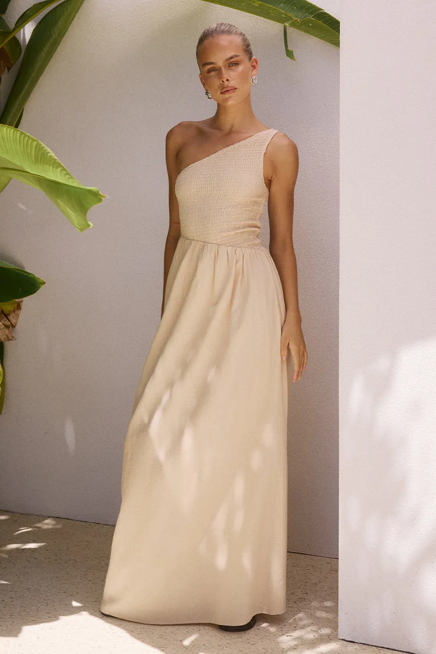 EUGENIE MAXI DRESS - SAND