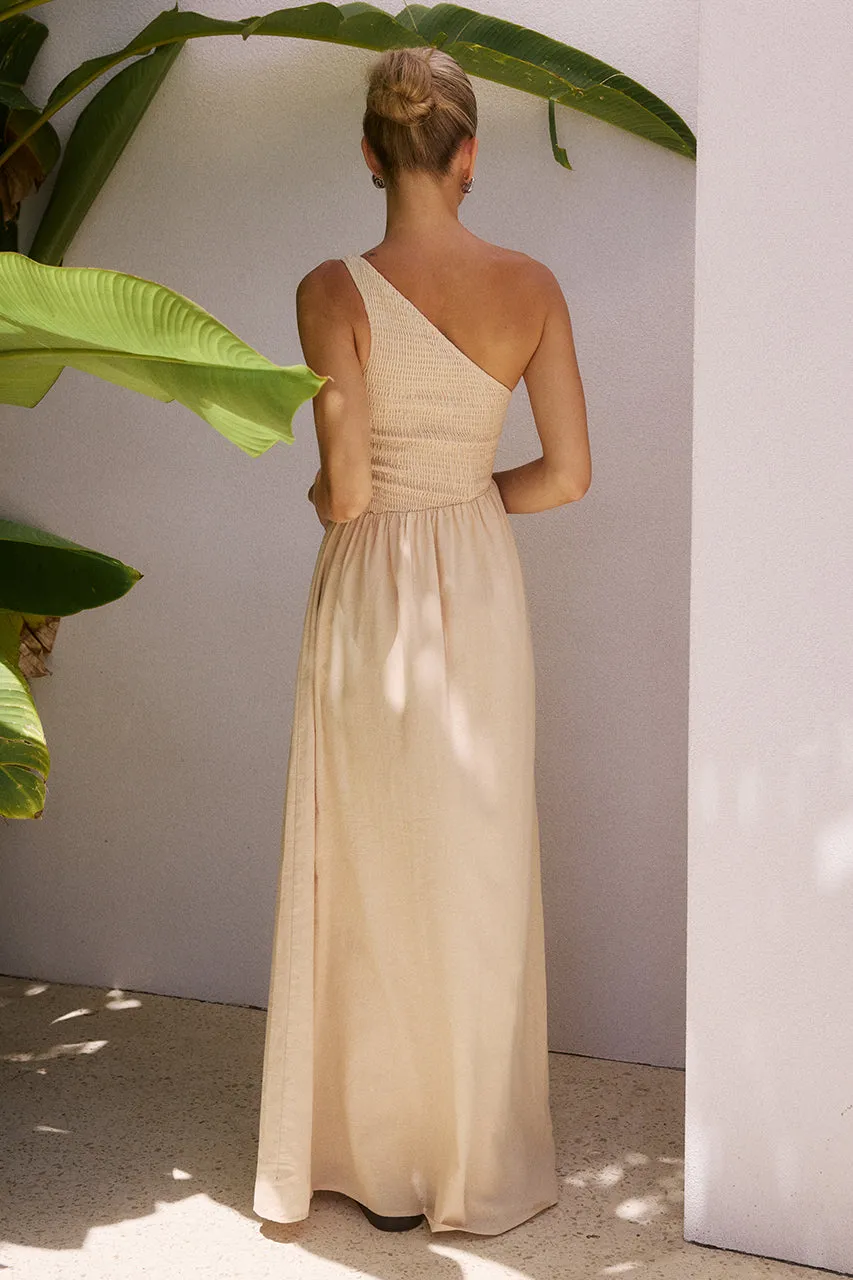 EUGENIE MAXI DRESS - SAND
