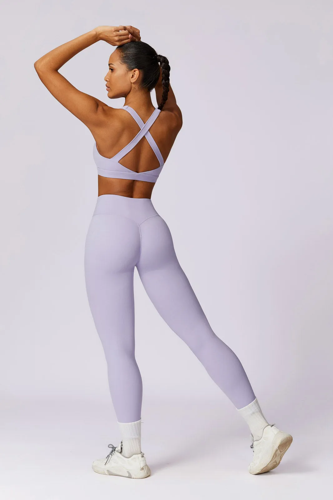 Flex Sports Bra - Lavender