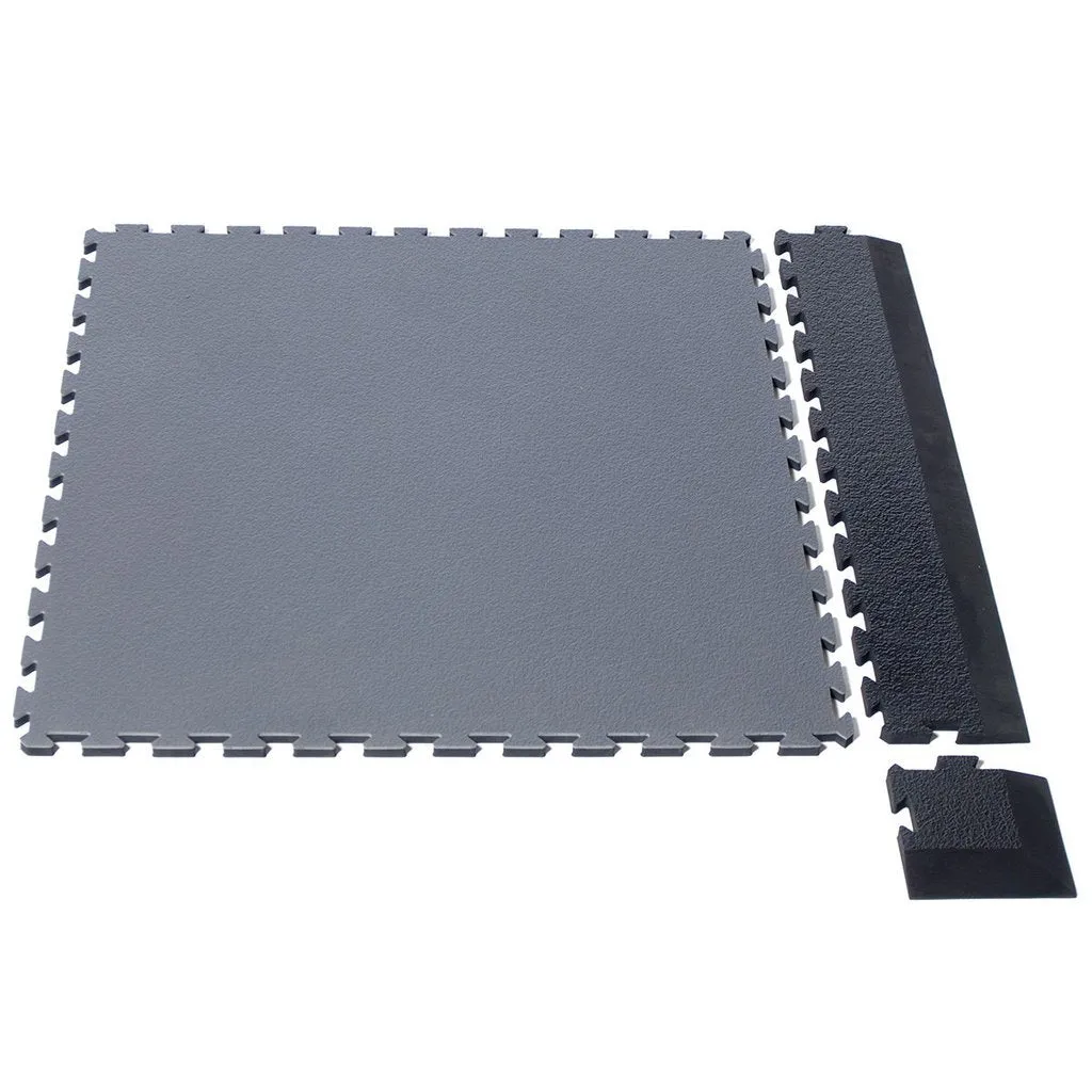 Flexihard Firm Gym Flooring Bevelled Straight Edges