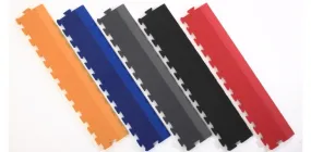 Flexihard Firm Gym Flooring Bevelled Straight Edges
